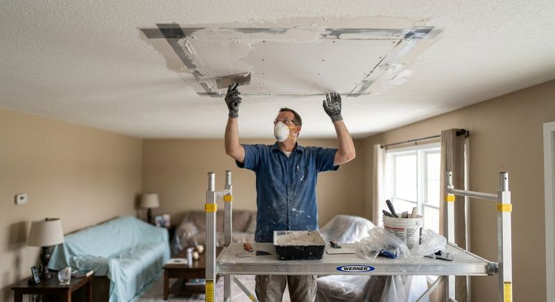 Bedroom Ceiling Repair in Kansas City, KS