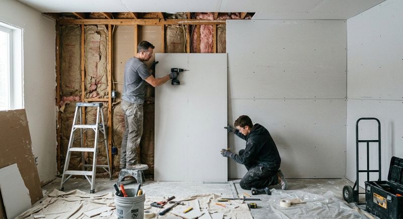 Ceiling Drywall Replacement in Conroe, TX