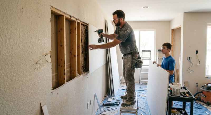 Drywall Replacement in Wilmington, NC
