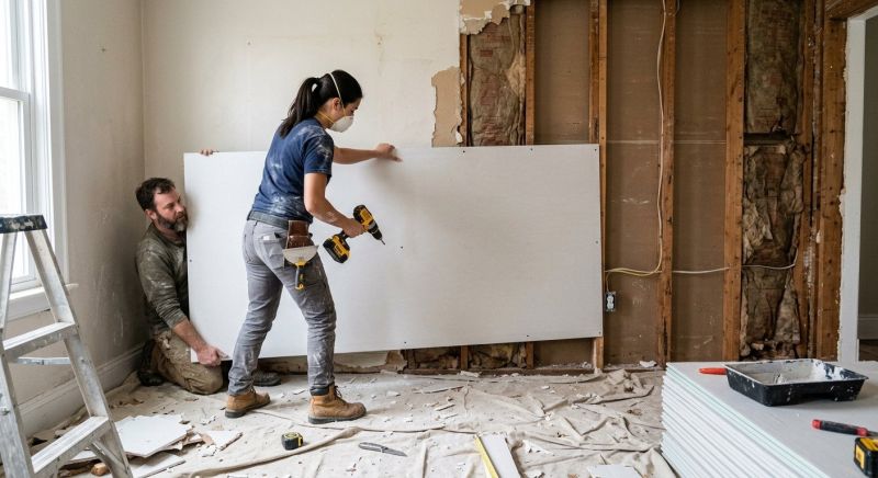 Drywall Service in Overland Park, KS