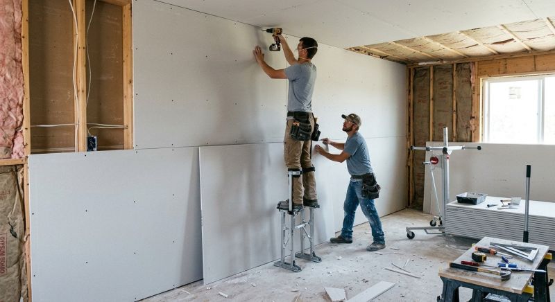 Gypsum Board Installation in Denver County, CO